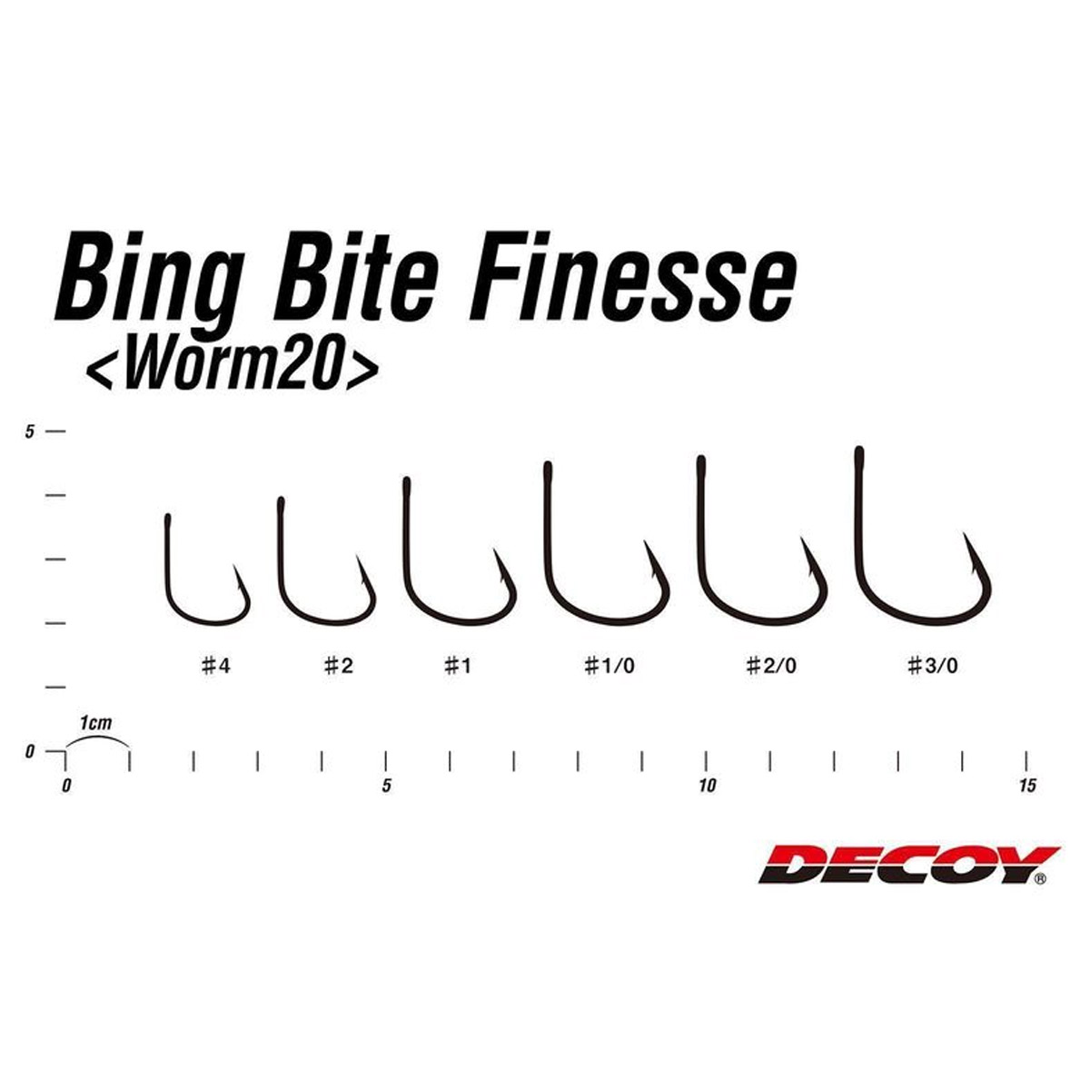 Decoy Big Bite Finesse Worm 20 