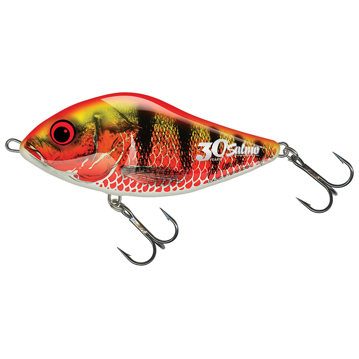 Salmo Slider Sinking 10 CM Limited Edition -  Holo Red Perch