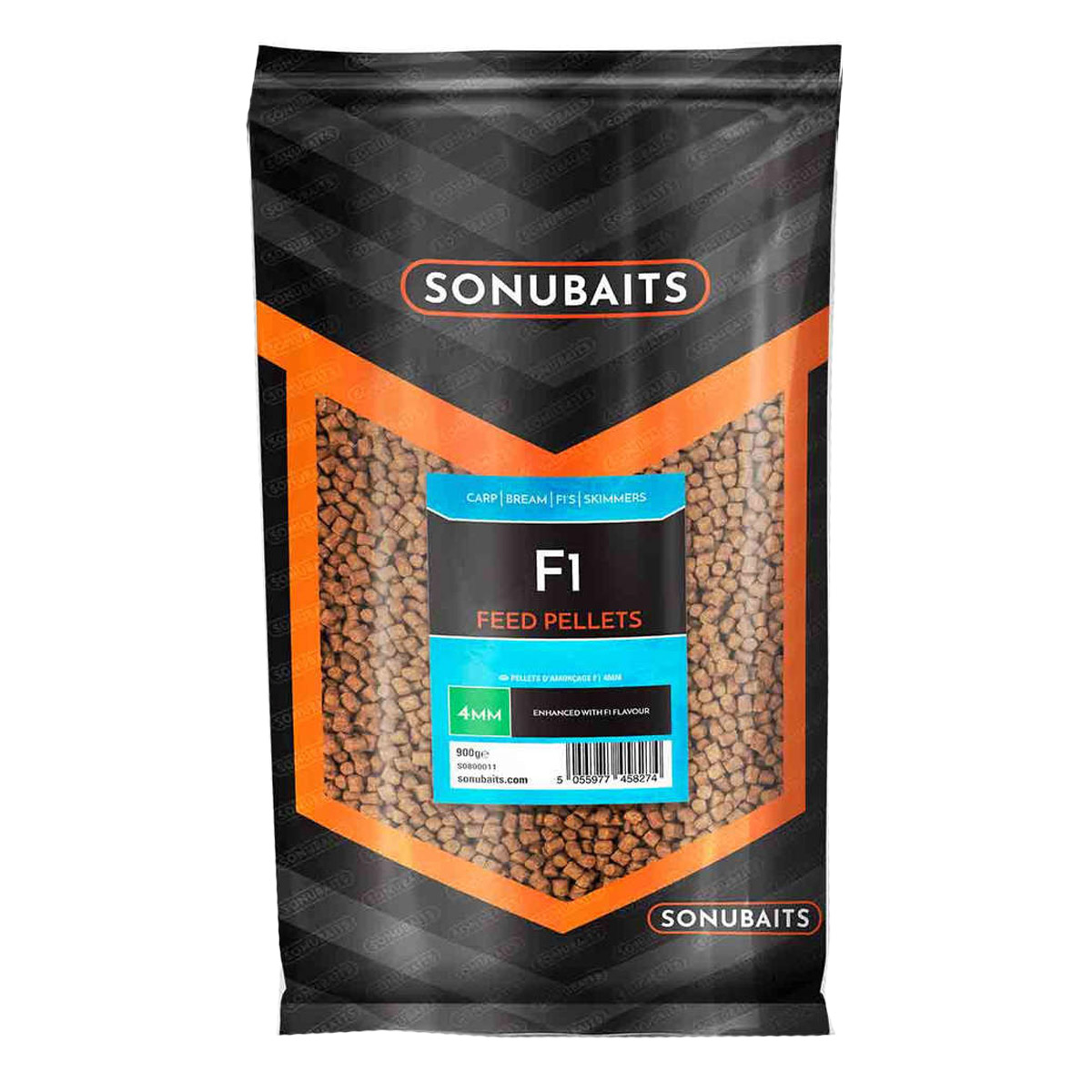 Sonubaits F1 feed Pellets -  4 mm -  6 mm -  2 mm -  8 mm