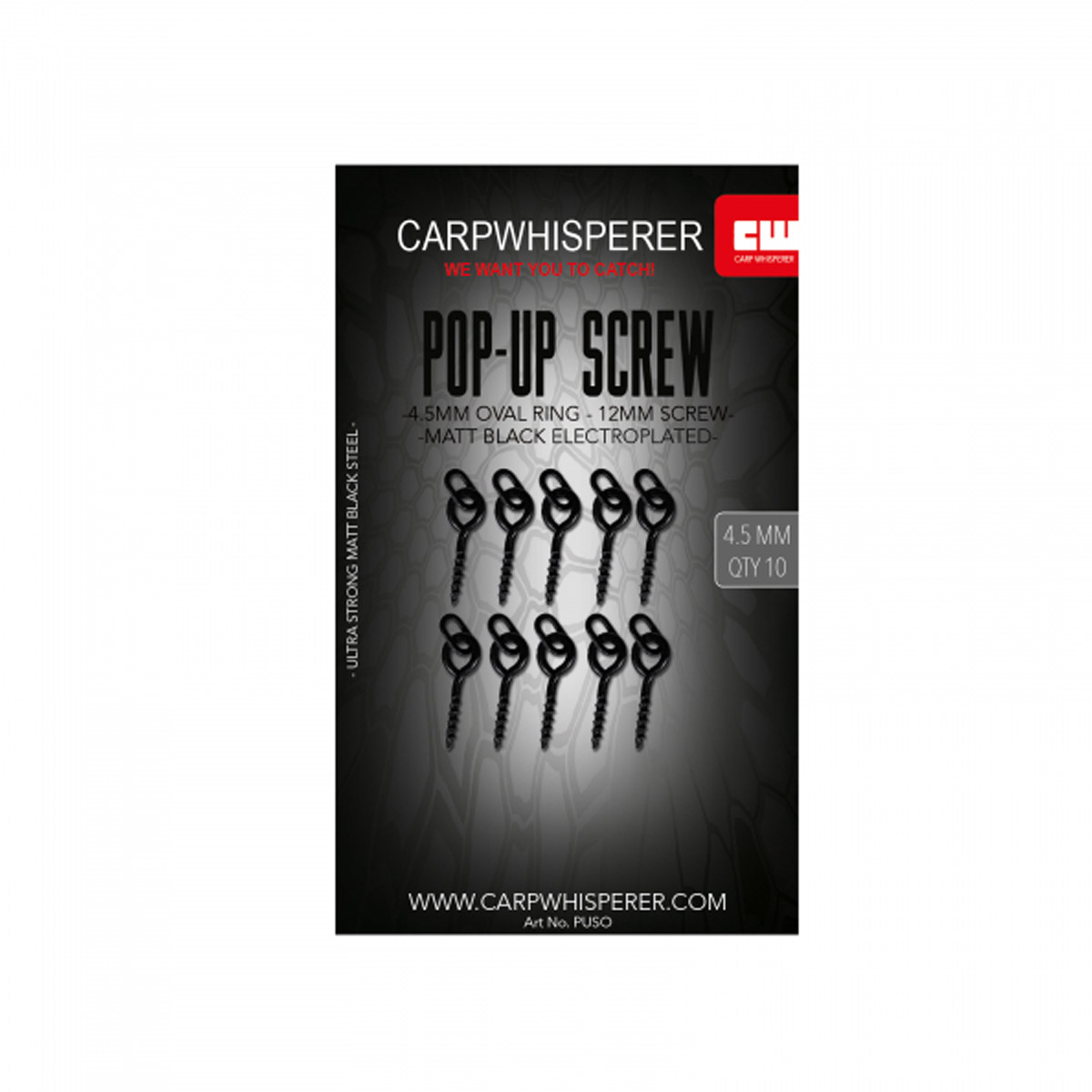Carp Whisperer - Pop Up Screw Ovaal