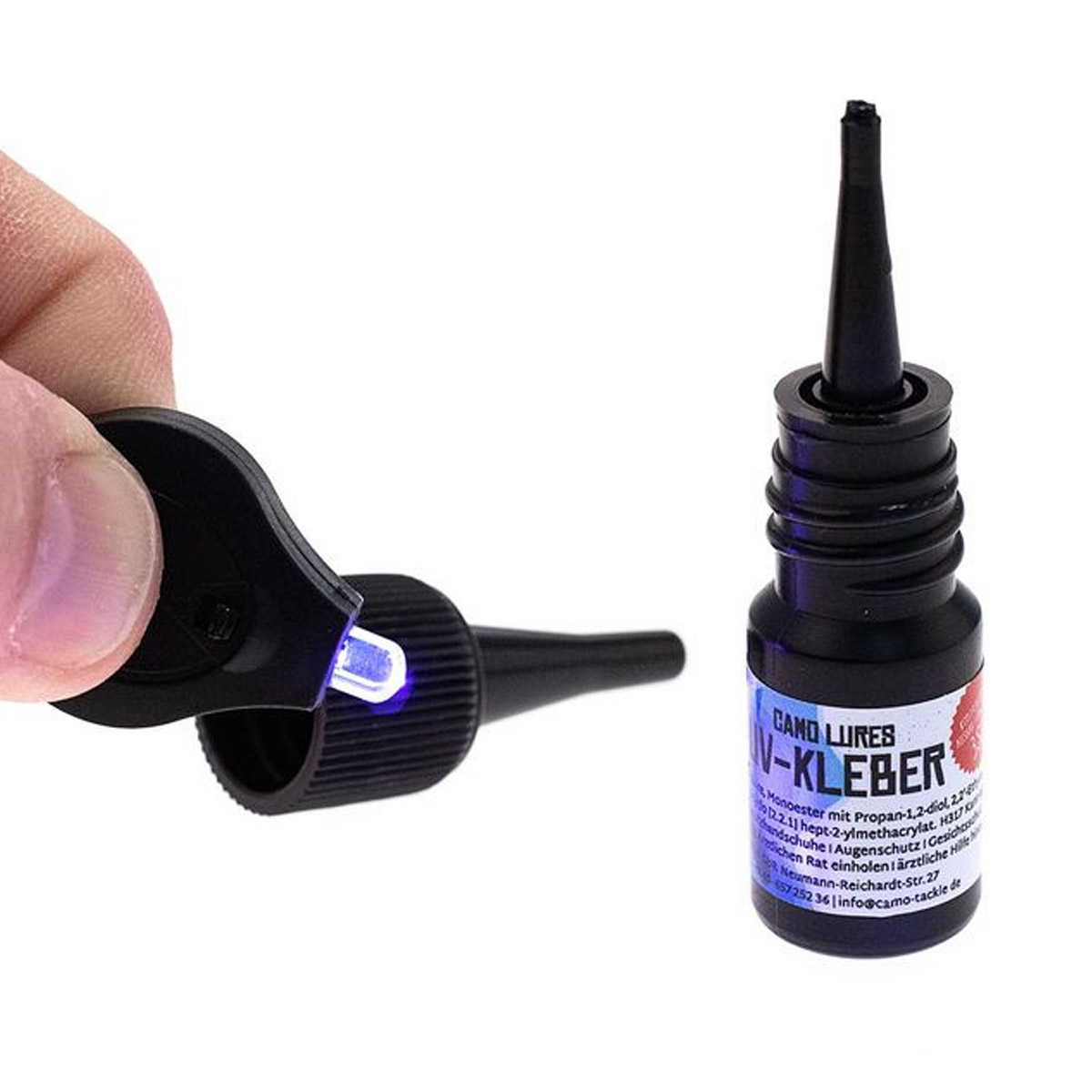 Camo Lures UV-Adhesive With UV Beamer