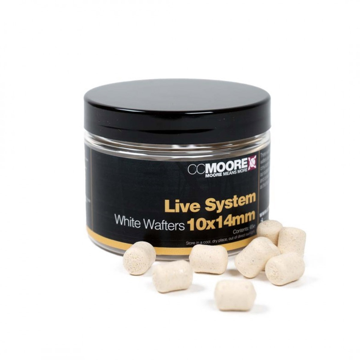 Cc Moore Live System Dumbell Wafters White 10x14 MM