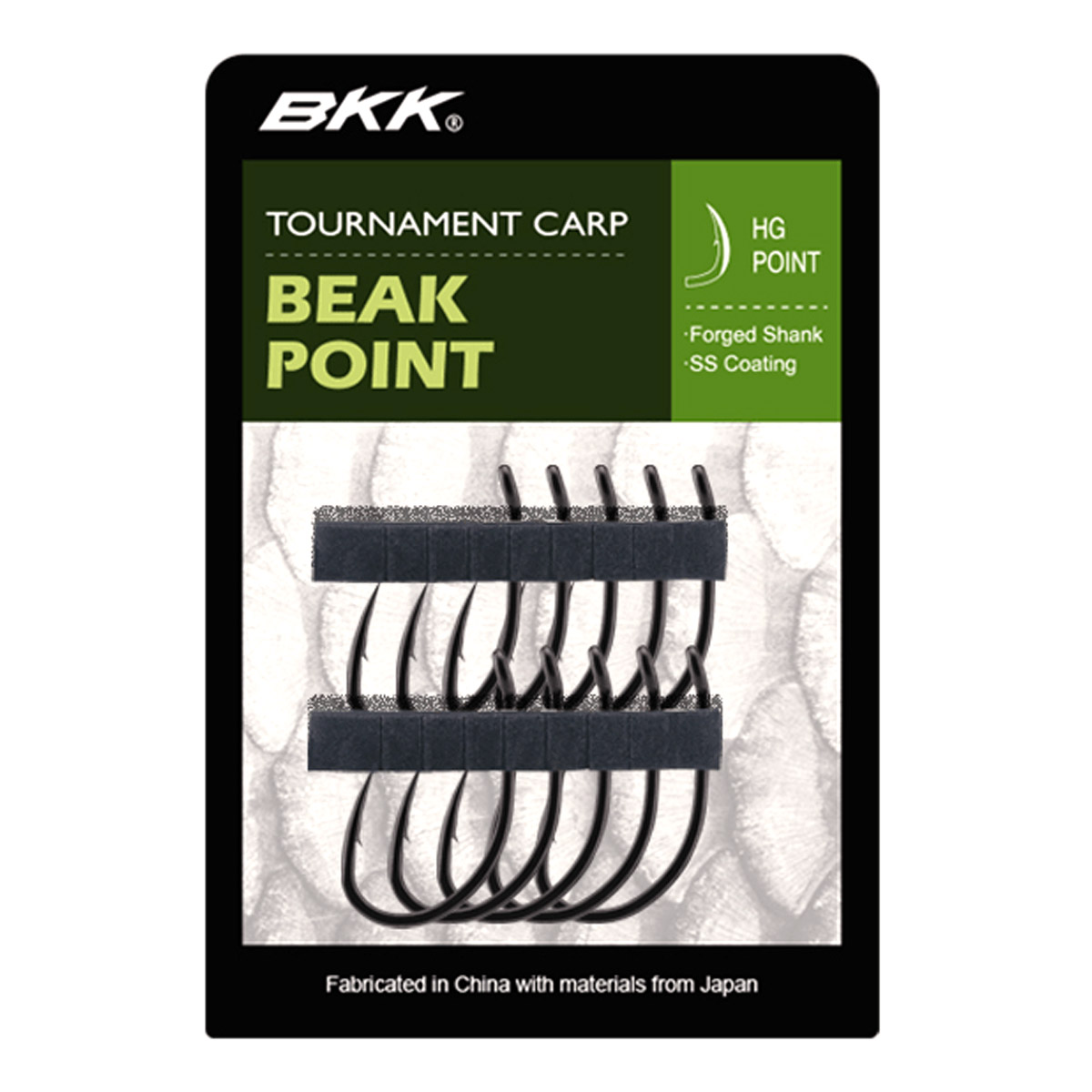 BKK Tournament Carp Beak Point Hooks
