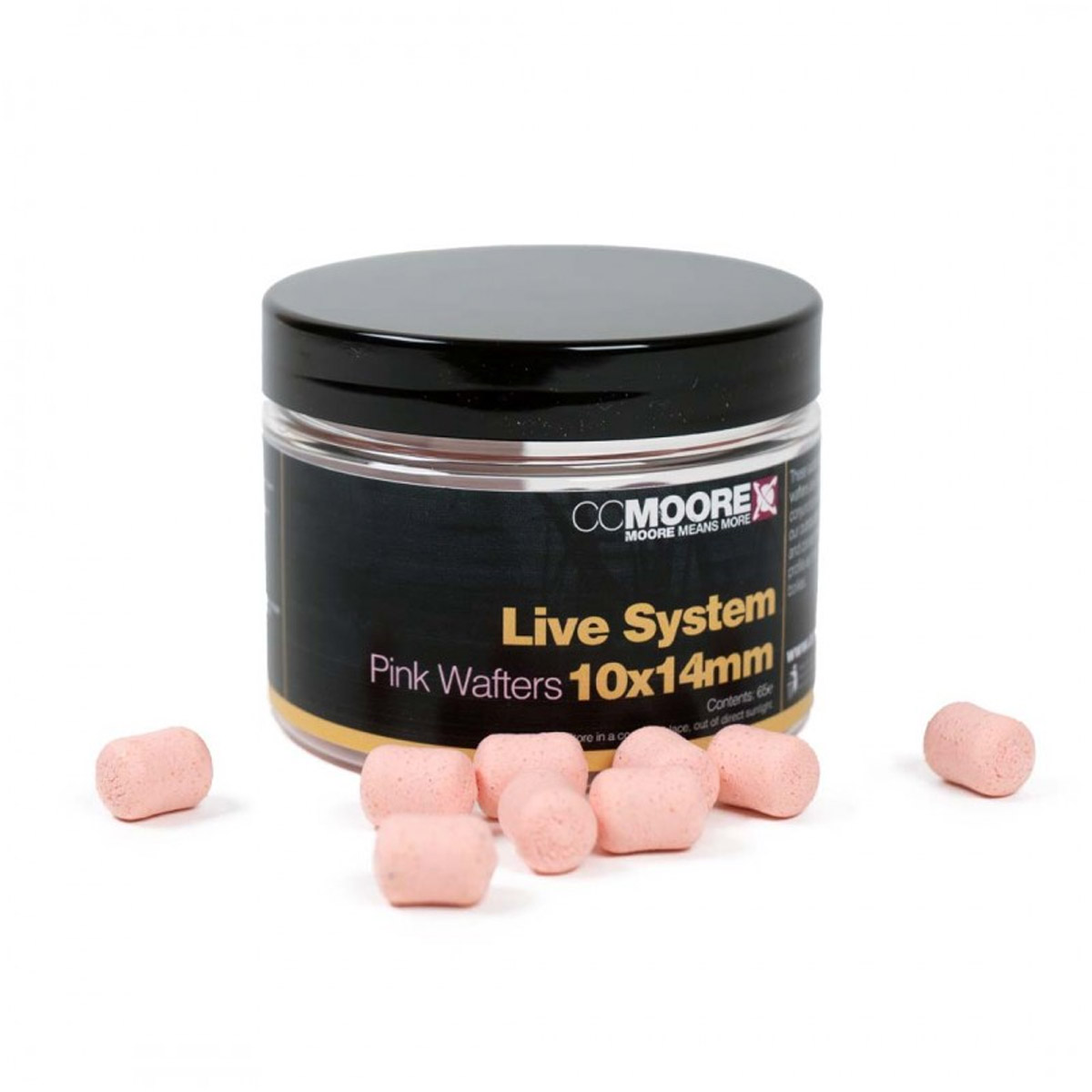 Cc Moore Live System Dumbell Wafters Pink 10x14 MM