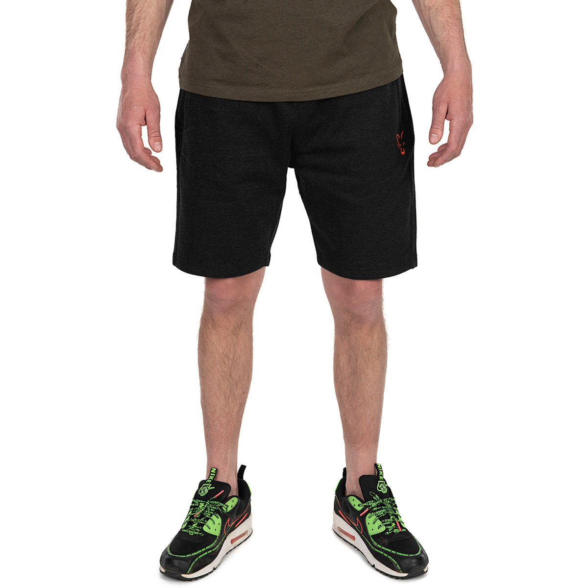 Fox Collection Lightweight Jogger Short Black & Orange Fox Collection Lightweight Jogger Short Black & Orange