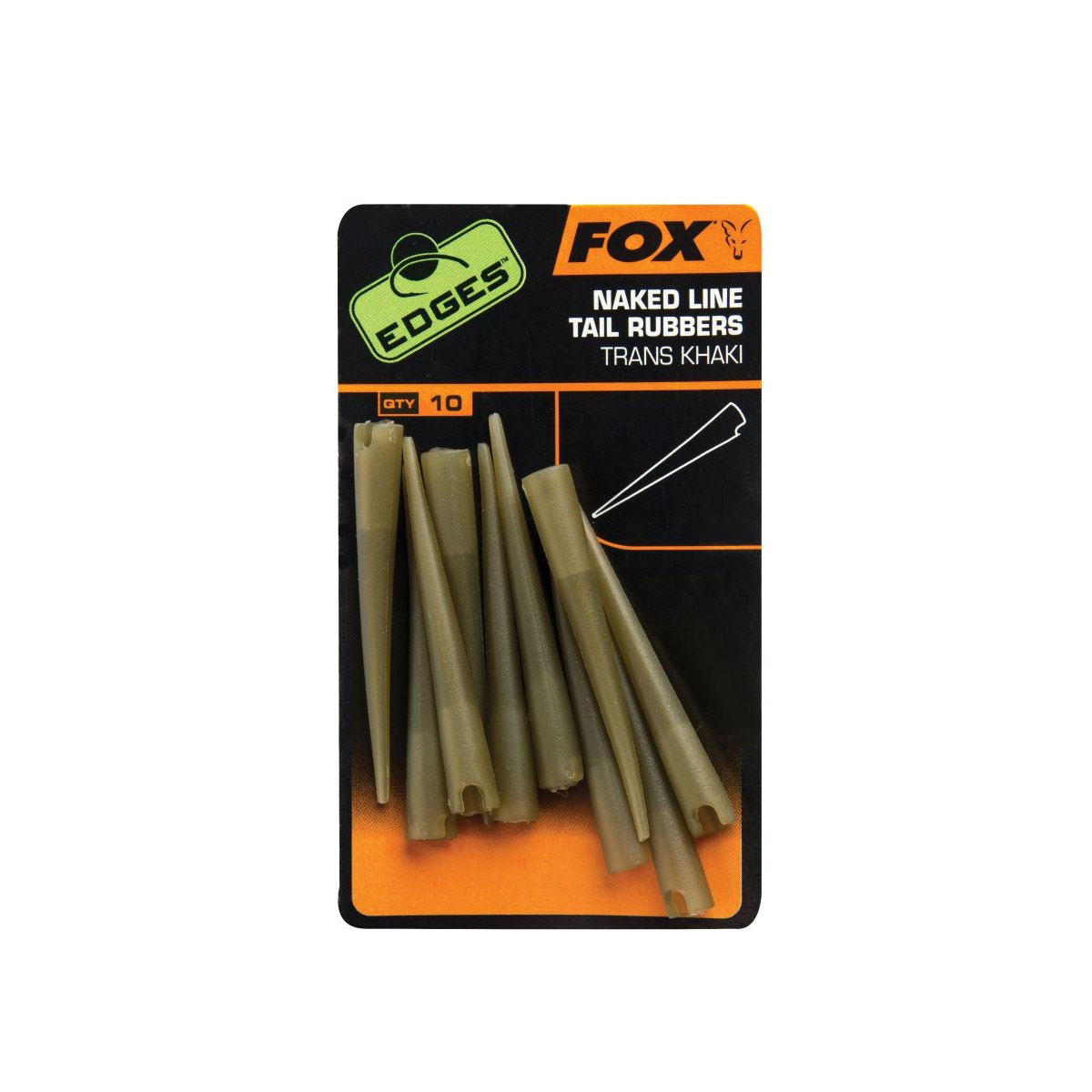 Fox EDGES™ Naked Line Tail Rubbers