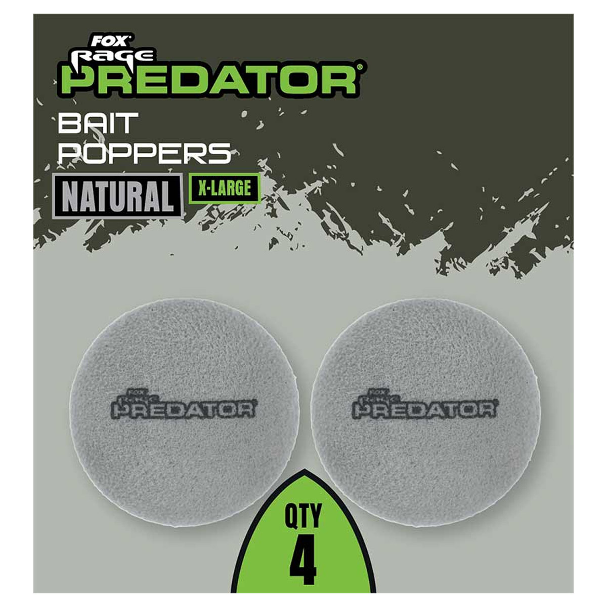 Fox Rage Predator Bait Poppers Naturel