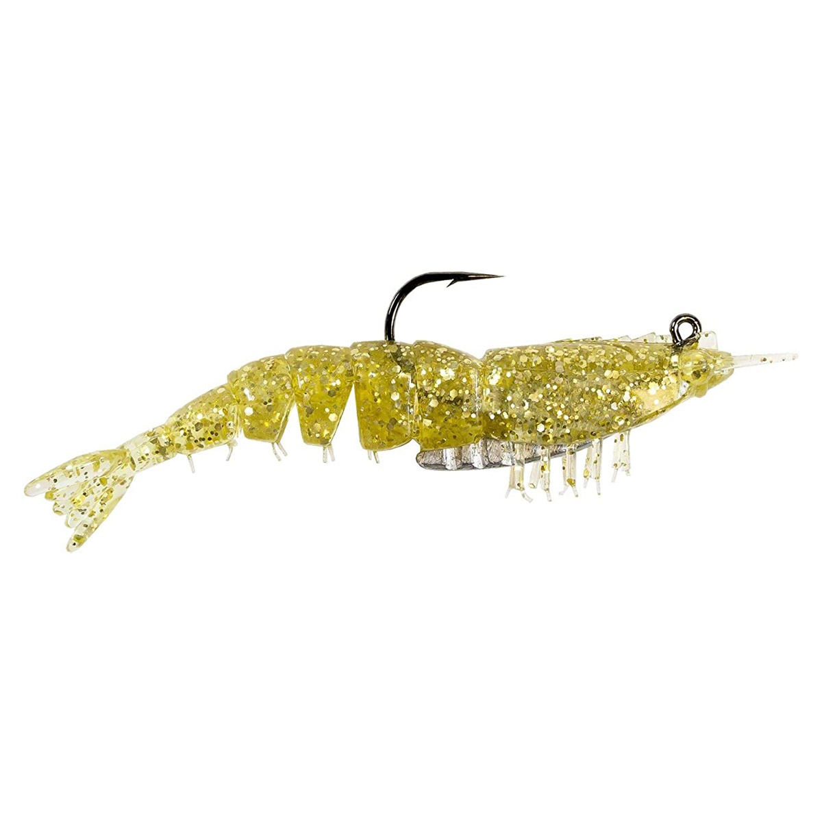 Zman EZ ShrimpZ Rigged 3.5" Goldflake Zunnebeld