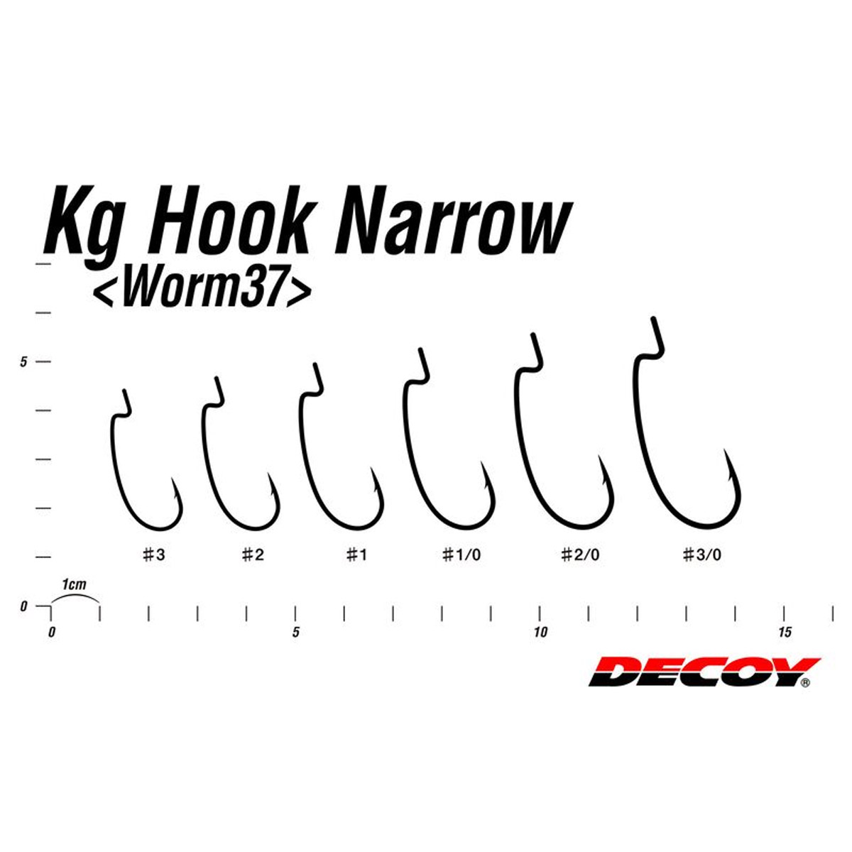 Decoy Worm 37 KG Hook Narrow 