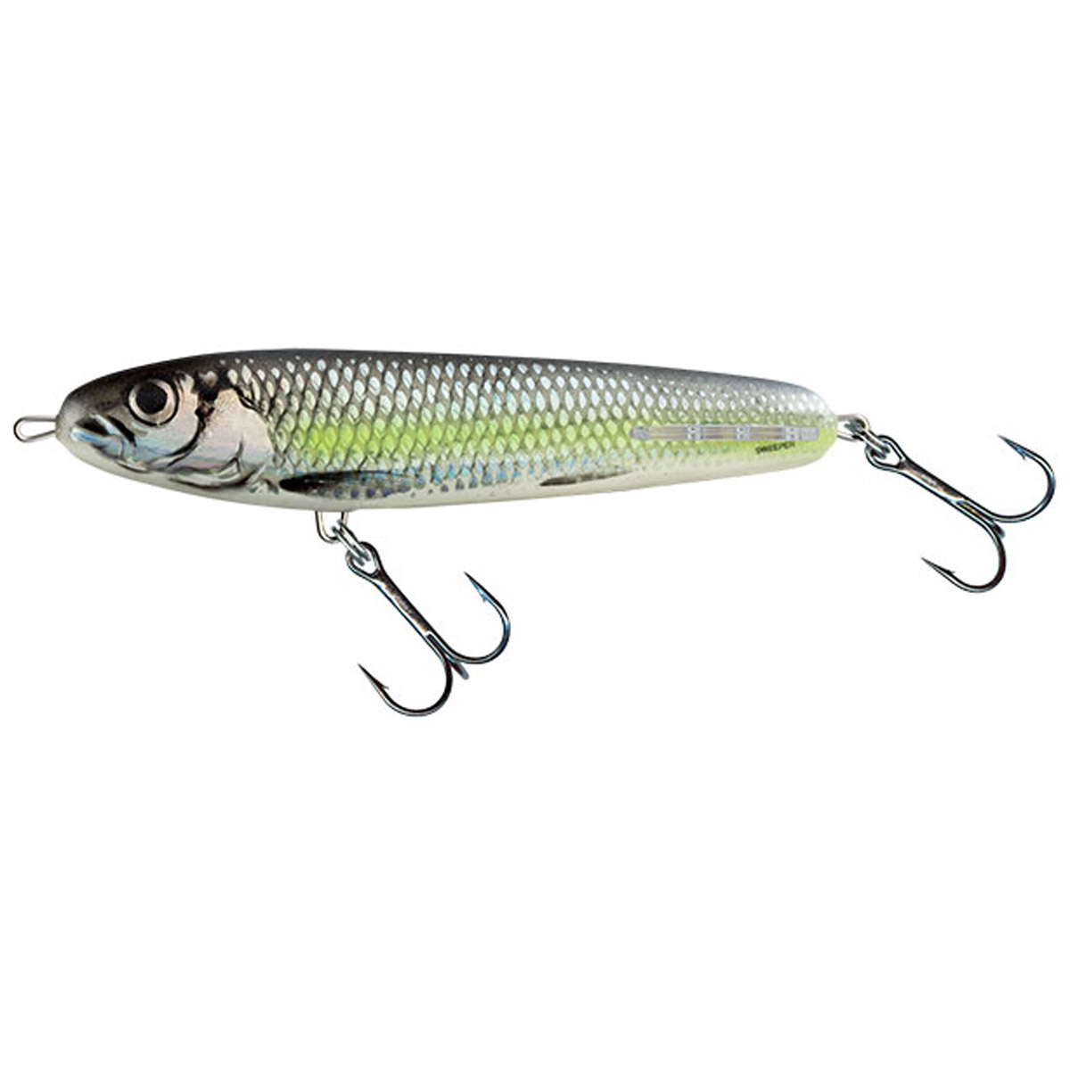 Salmo Sweeper Sinking 12 CM -  Silver Chartreuse Shad